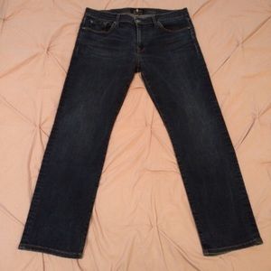 7 for all mankind slimmy luxe performance jeans